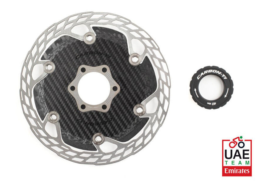 CARBON-TI X-ROTOR AERO CENTER LOCK 160 ROTOR