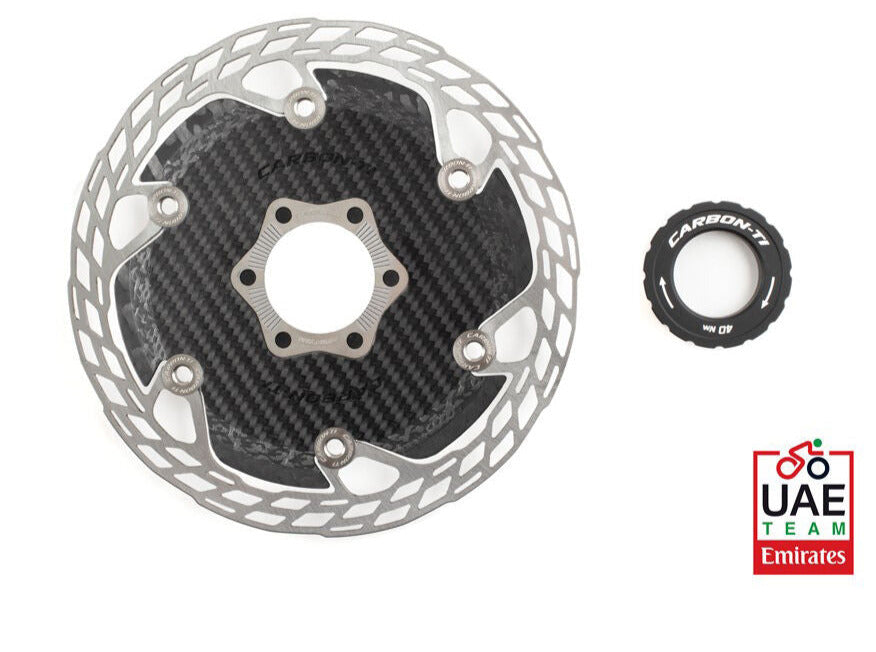 CARBON-TI X-ROTOR AERO CENTER LOCK 140 ROTOR