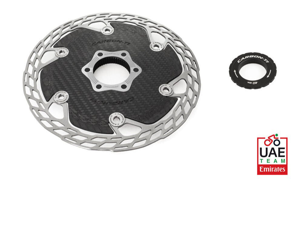 CARBON-TI X-ROTOR AERO CENTER LOCK 160 ROTOR