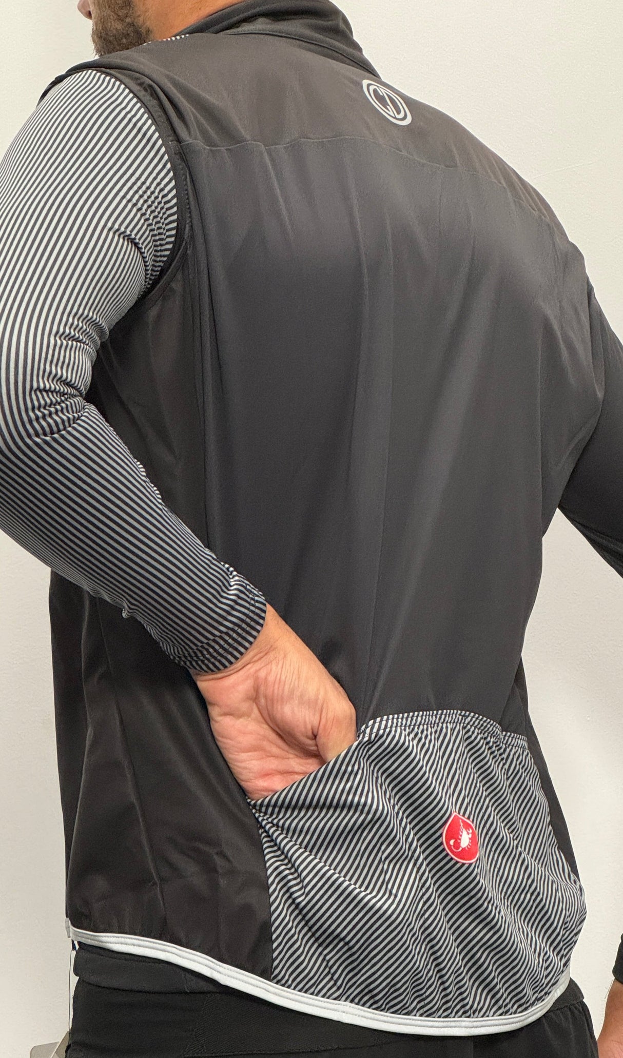 CASTELLI VEST - Limited Edition Cicli Drigani "Black Stripes" WINTER SALES