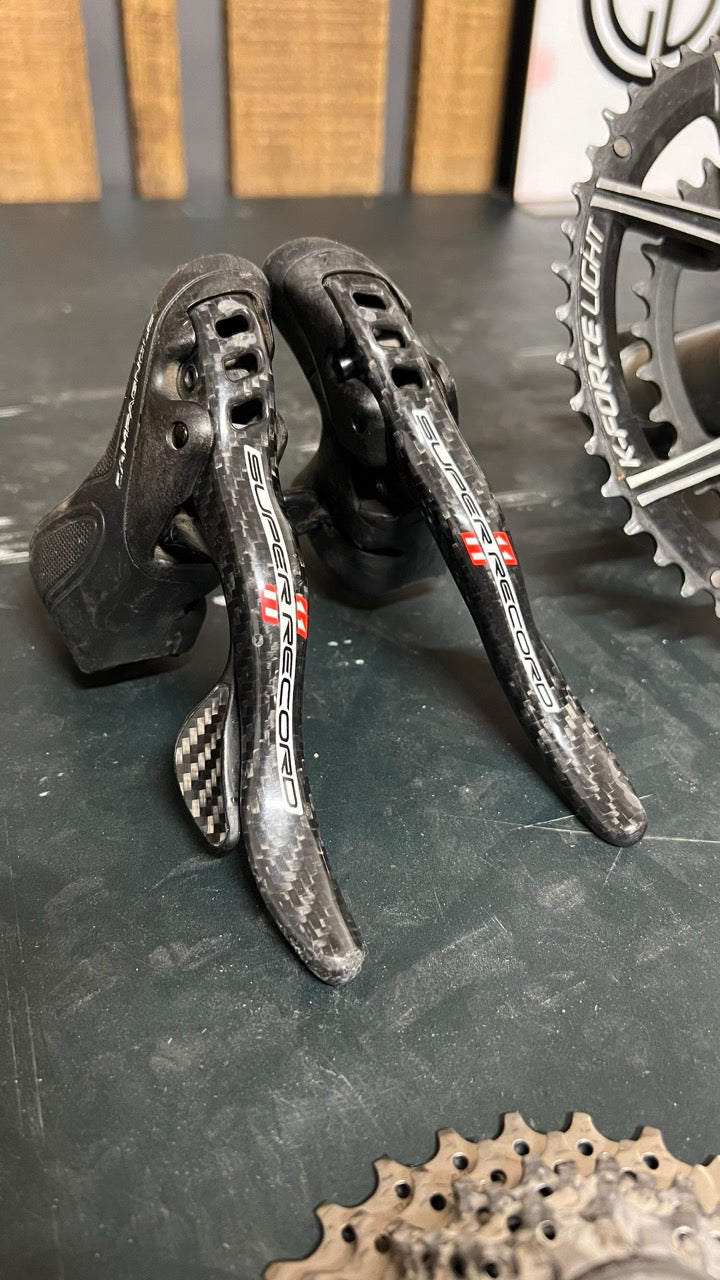 Campagnolo Super Record 11-Gang Felgen-/Bremssattelgruppe - Usato