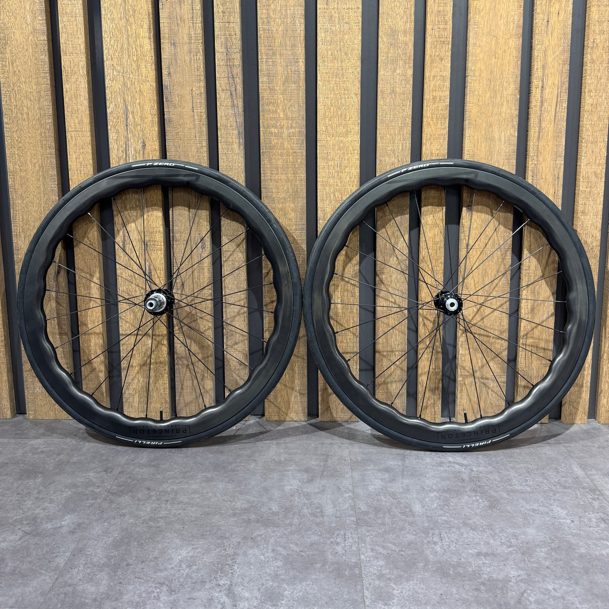 Pair of Princeton Grit 4540 Disc Carbon Wheels - 2nd Hand