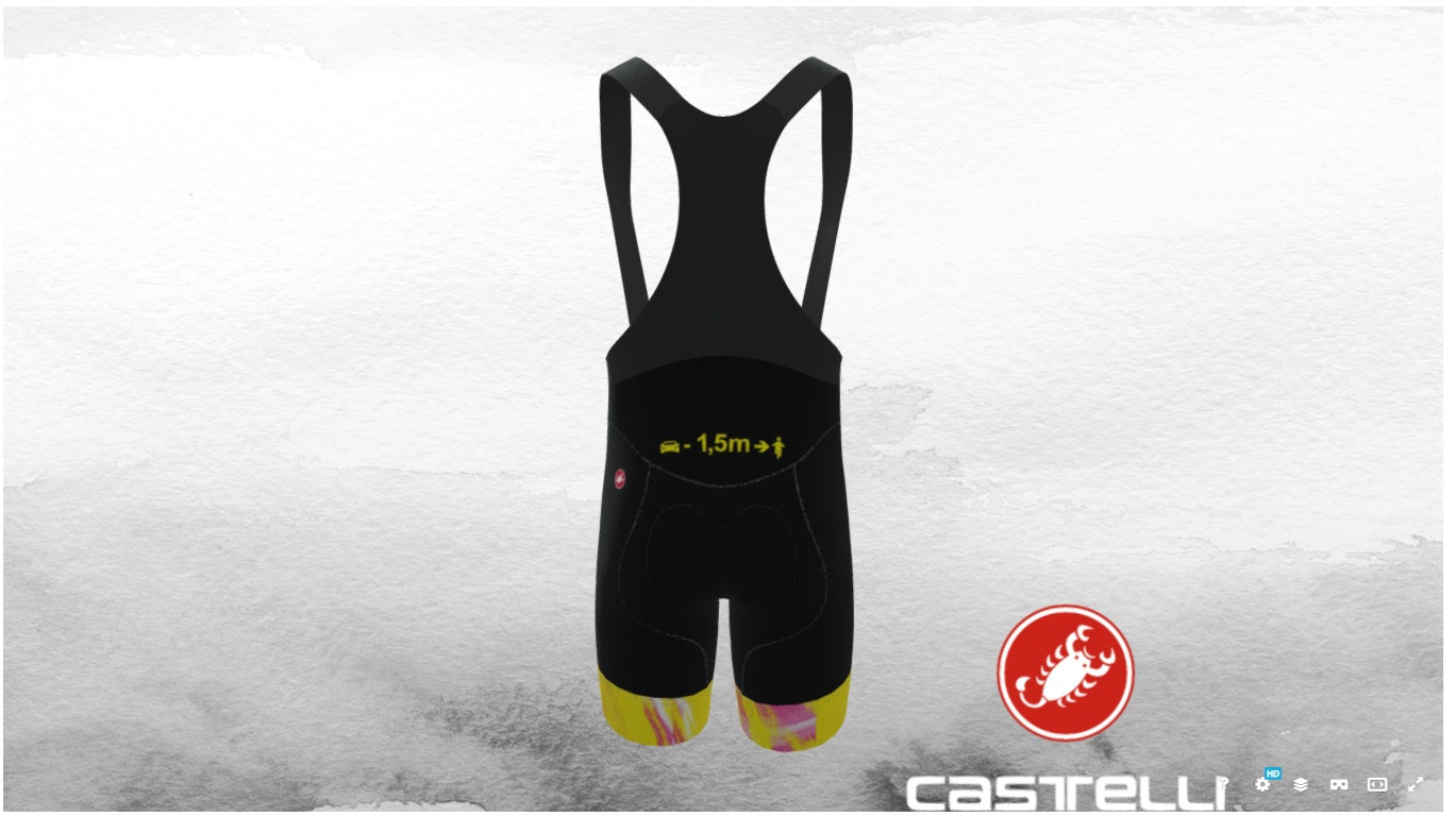 Short Castelli Competizione 2 X2 Air Bib Shorts | Paola Gianotti Academy PROMO