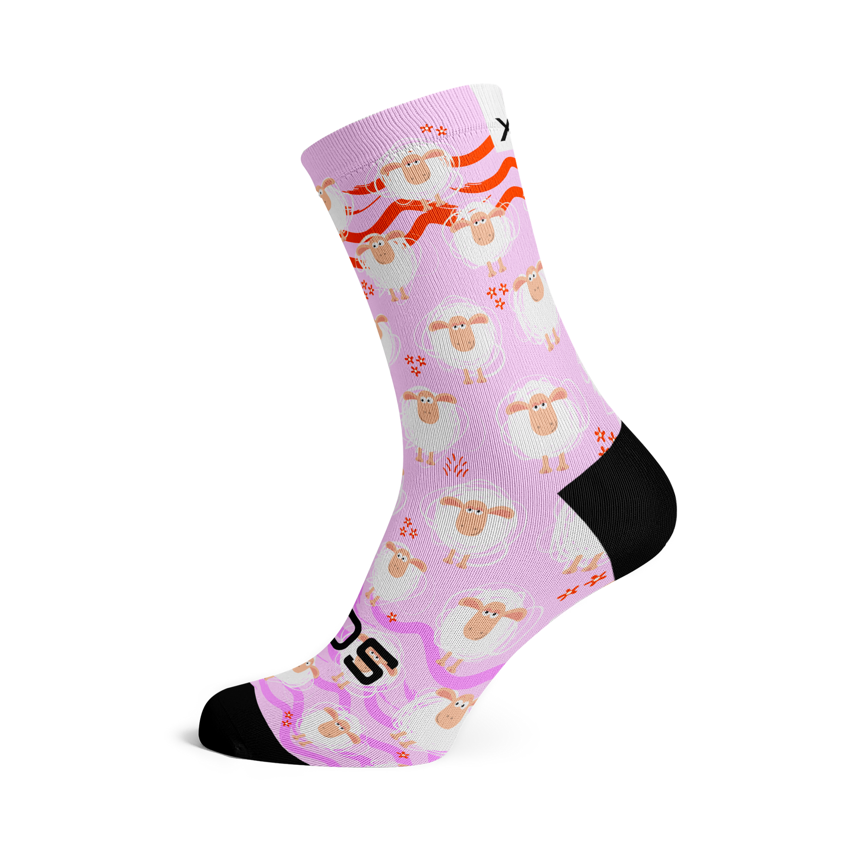 CALZINI SOX FOOTWEAR PINK SHEEP