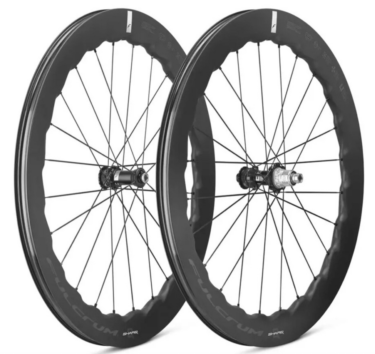 SET RUOTE FULCRUM SHARQ 57 DB 2WF