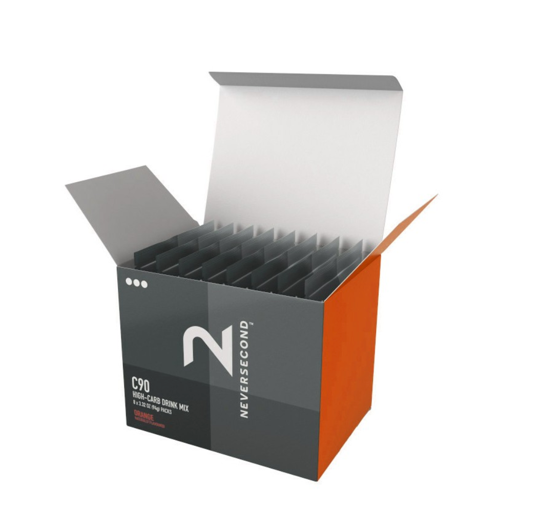 NEVERSECOND HIGH CARB DRINK MIX C90 INTEGRATOR BOX