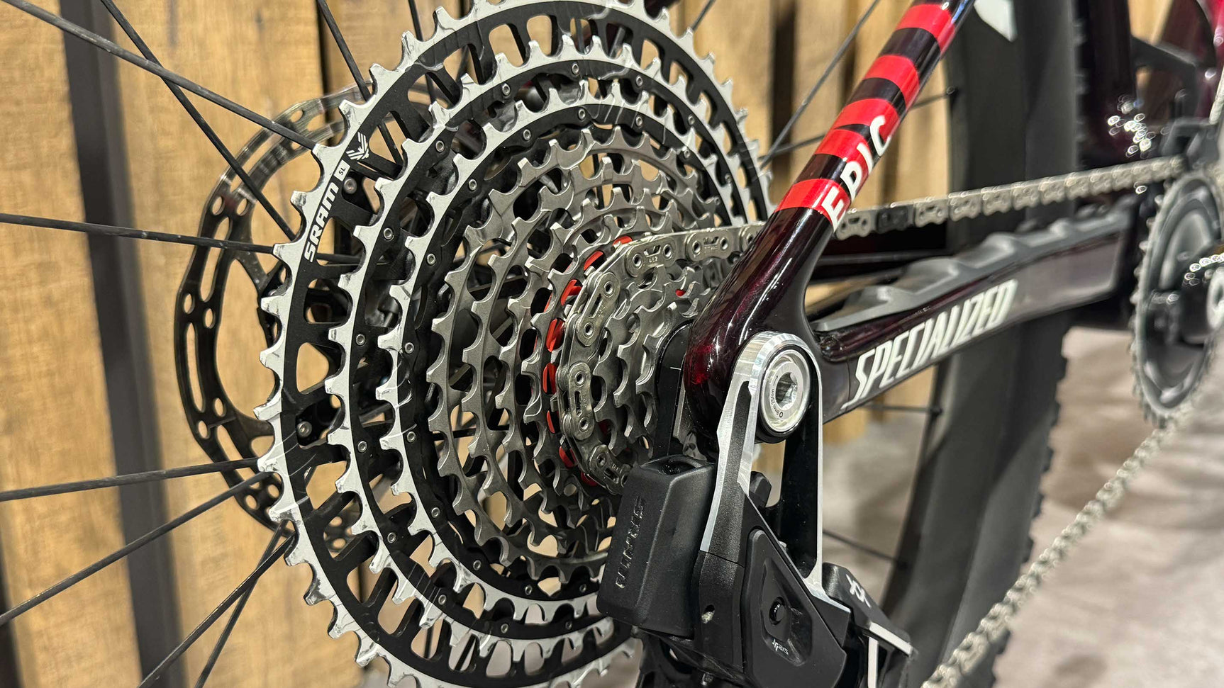 Specialized S-WORKS Epic WC - Ohlins RXC34 Carbon Tg. XL - Usato