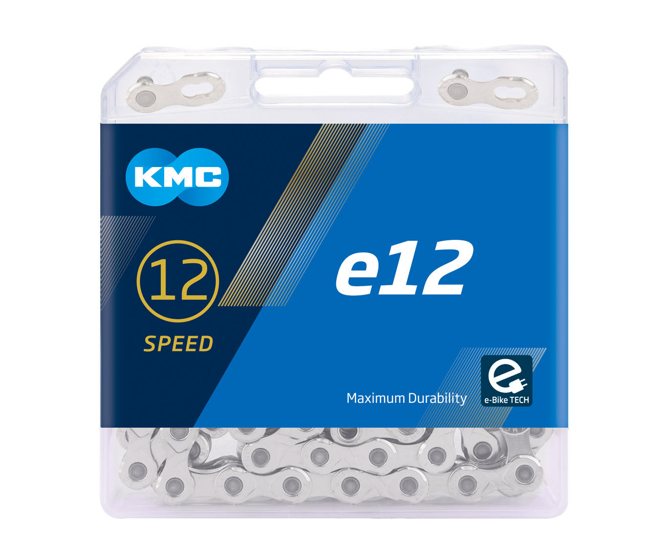 CATENA KMC E12 PER E-BIKE TECH 12v 130 MAGLIE