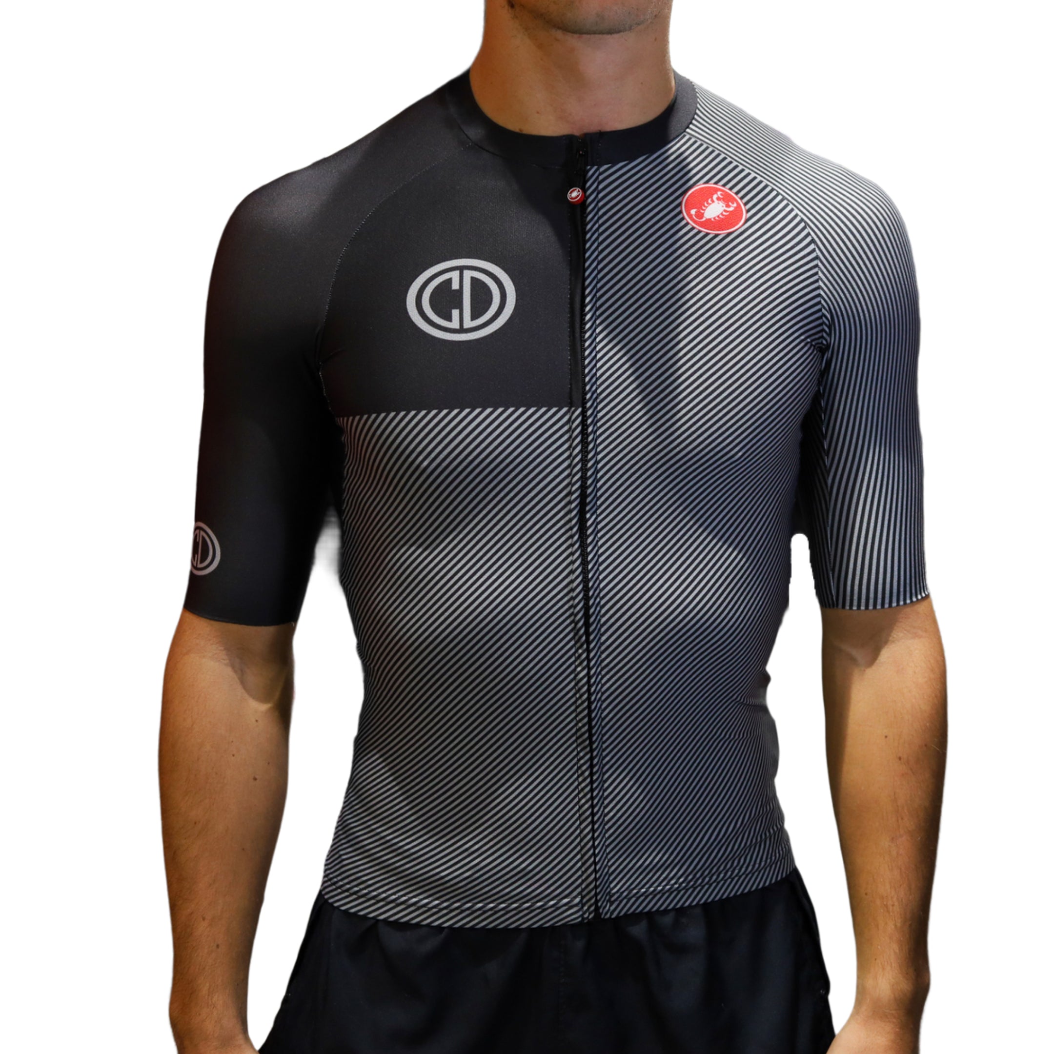 【新品】CASTELLI AERO 5.2 JEREY Mサイズ　※ロゴ染みあり メンズサイクリングジャージ サイクリング メンズ AERO RACE 6.0