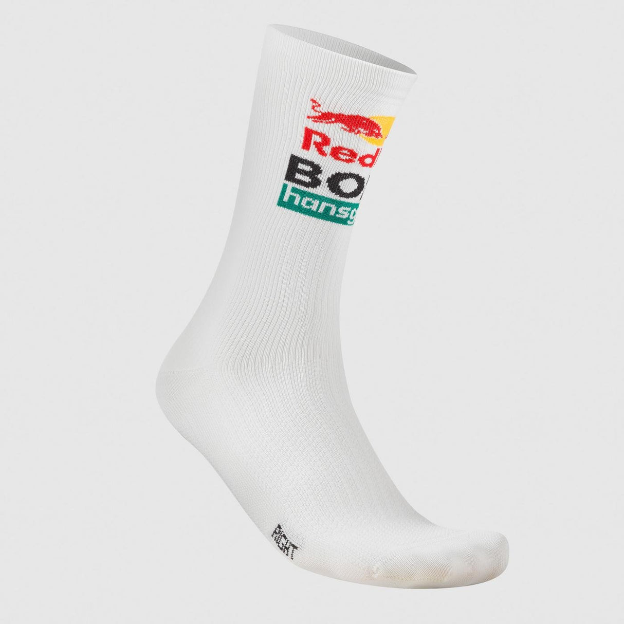 WHITE TDF  RED BULL BORA HANSGROHE RACE SOCKS