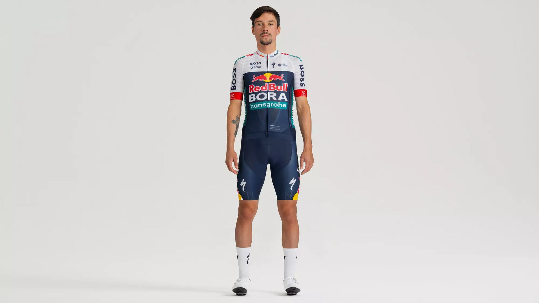 【選手専用品】Sportful Red Bull BORA Jersey S TRIKOT SPECIALIZED RED BULL-BORA-HANSGROHE REPLICA 2025 PROMO