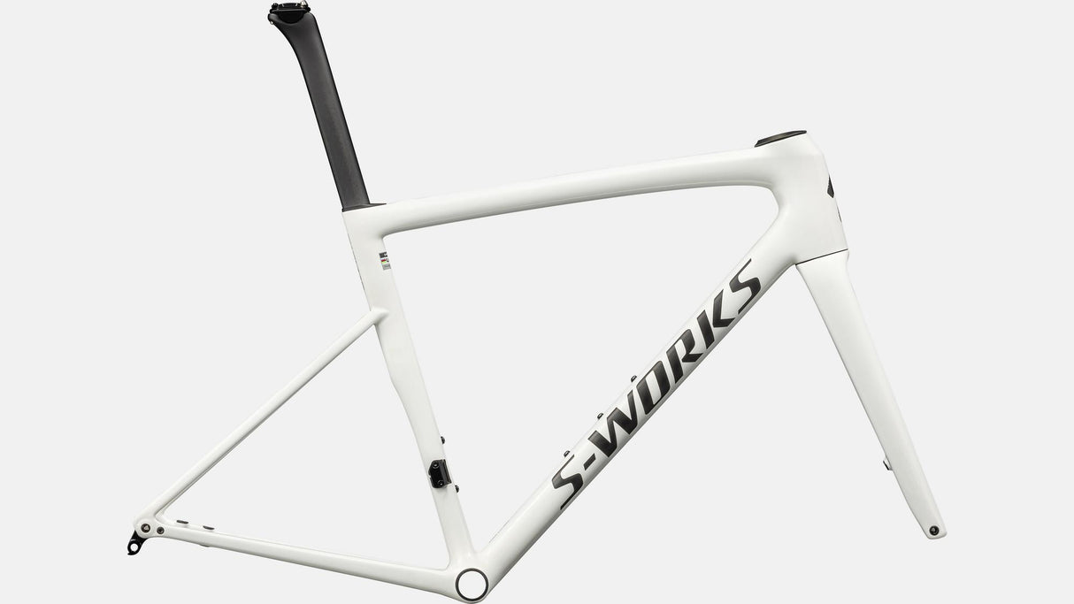 Telaio S-Works Tarmac SL8  GLOSS CQV REFLEX FINE GOLD PEARL OVER WHITE / SATIN CARBON