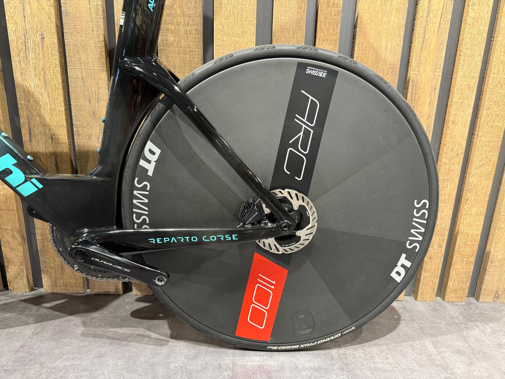 Bianchi Aquila Disc Tri Ultegra Di2 PM Dura-Ace Größe L - Usato