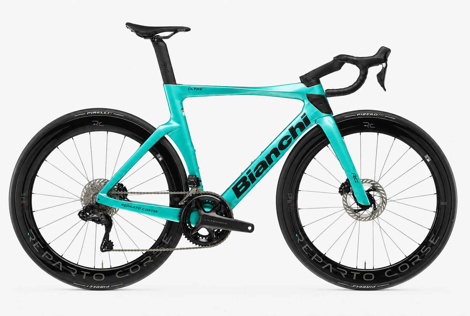 BIANCHI OLTRE RC CUSTOM SHIMANO ULTEGRA DI2 12v POWERMETER