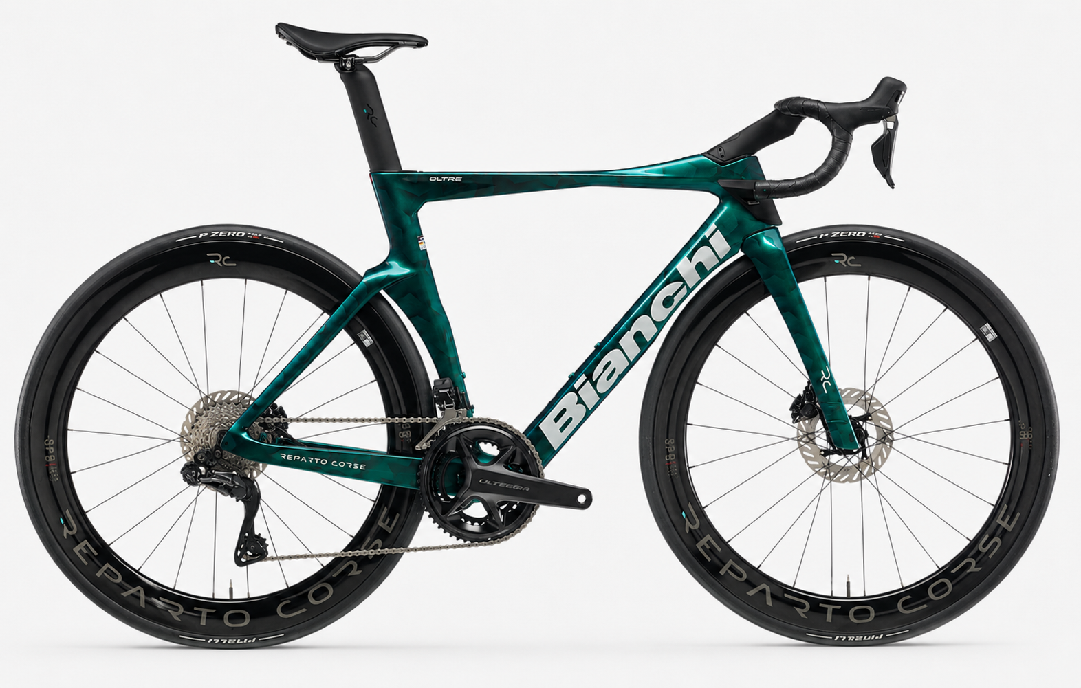 BIANCHI OLTRE RC CUSTOM SHIMANO ULTEGRA DI2 12v POWERMETER