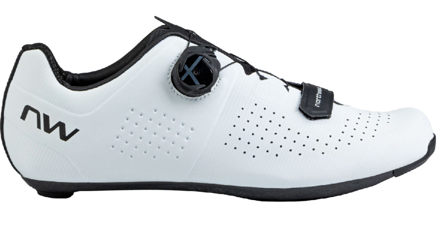 Chaussures Route NORTHWAVE STORM CARBON Noir/Blanc 2025 Chaussures Route NORTHWAVE STORM CARBON Noir/Blanc 2025