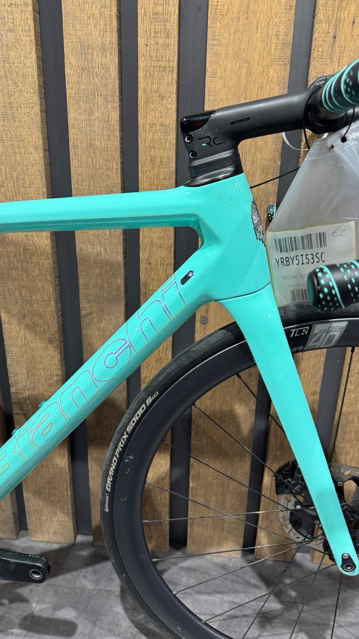 Bianchi Specialissima CV - Davide Cassani Taille 53 - Démo
