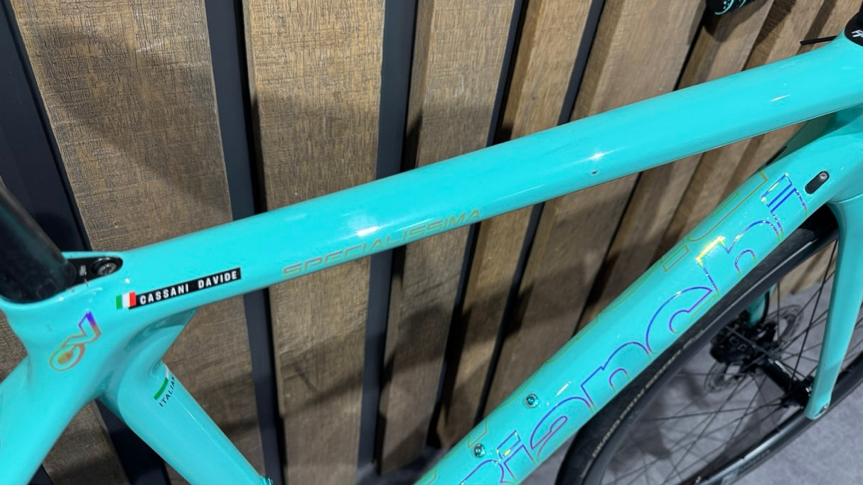Bianchi Specialissima CV - Davide Cassani Taille 53 - Démo
