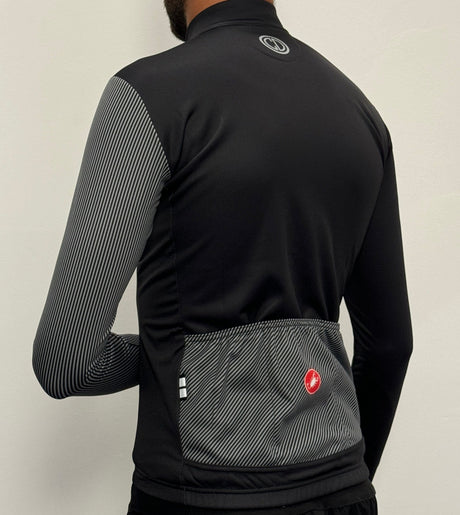 CASTELLI THERMAL LS JERSEY Limited Edition Cicli Drigani "Black Stripes"