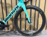 BIANCHI OLTRE RACE SHIMANO 105 Di2 CUSTOM CURVA CARBON RUOTE CARBON