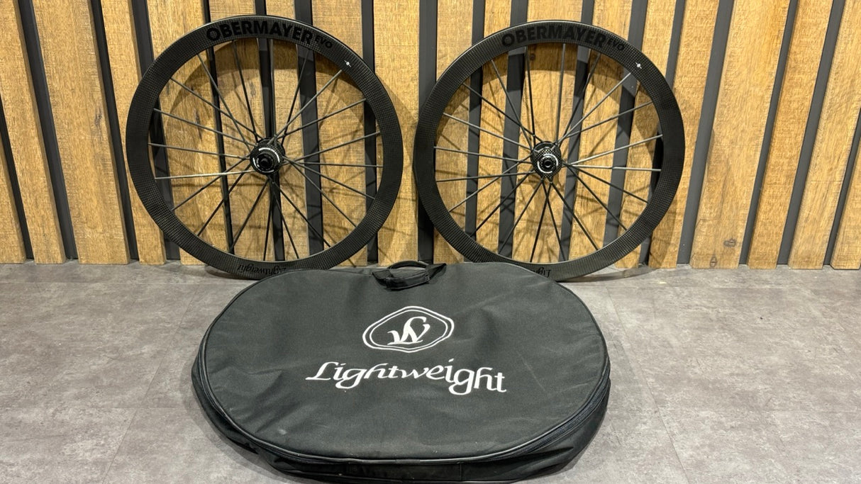 Ruote LIGHTWEIGHT Obermayer EVO Schwarz ED - Usato