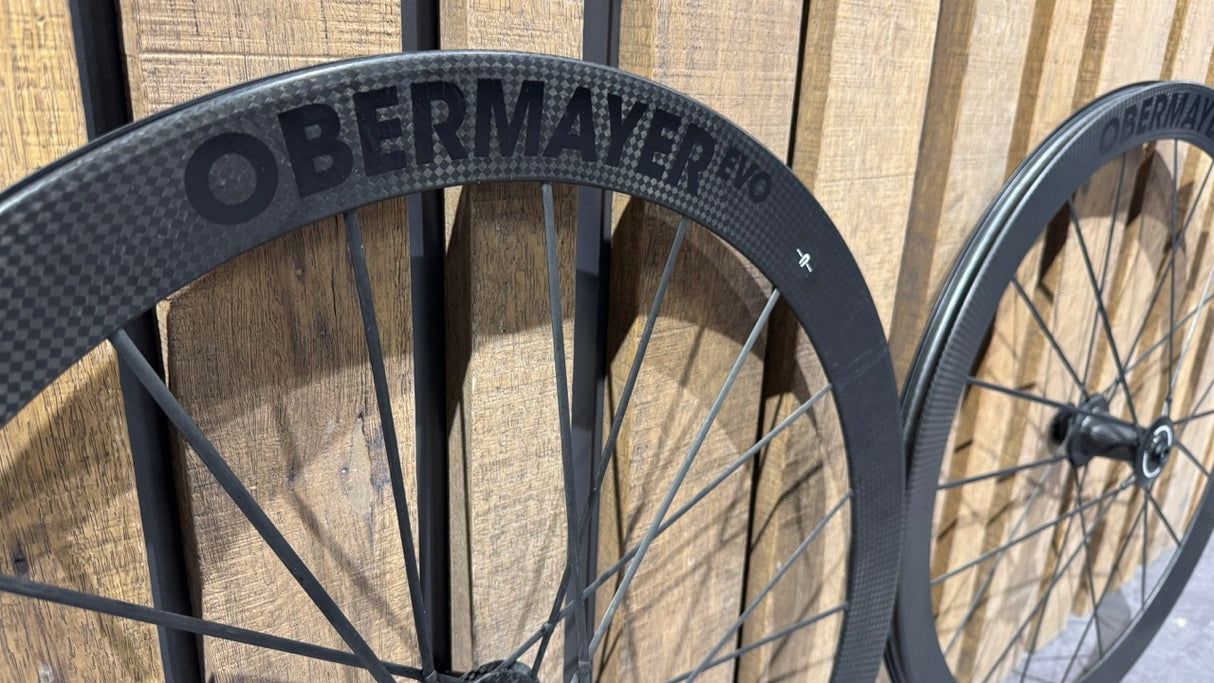 Ruote LIGHTWEIGHT Obermayer EVO Schwarz ED - Usato