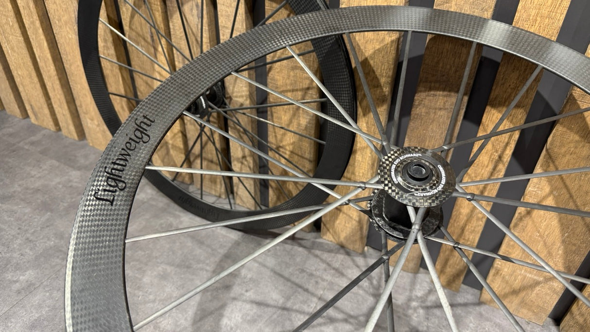 Ruote LIGHTWEIGHT Obermayer EVO Schwarz ED - Usato