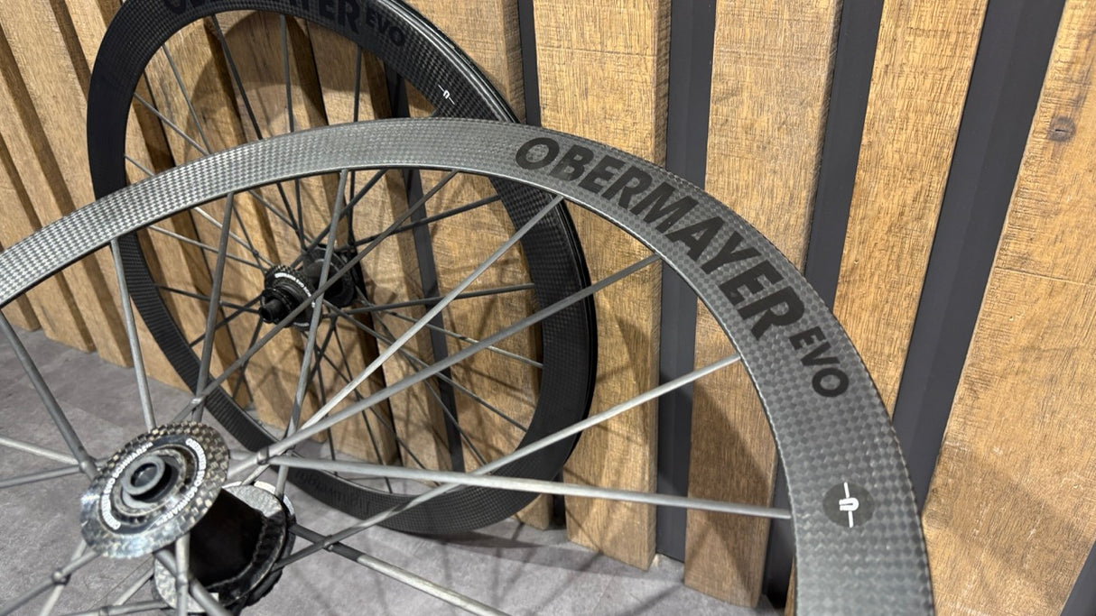 Ruote LIGHTWEIGHT Obermayer EVO Schwarz ED - Usato