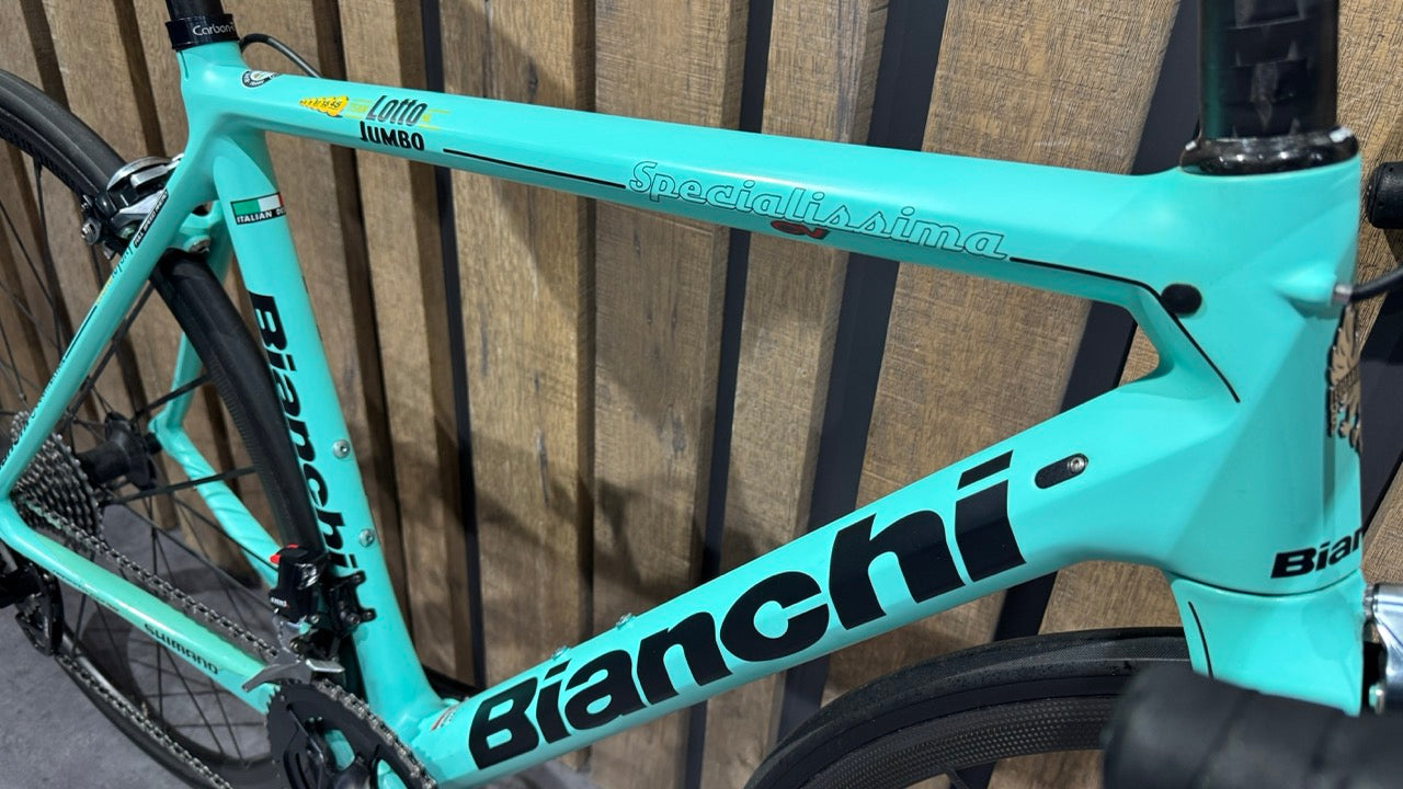 fahrrad kaufen jumbo Bianchi Specialissima CV Lotto Jumbo Größe 53