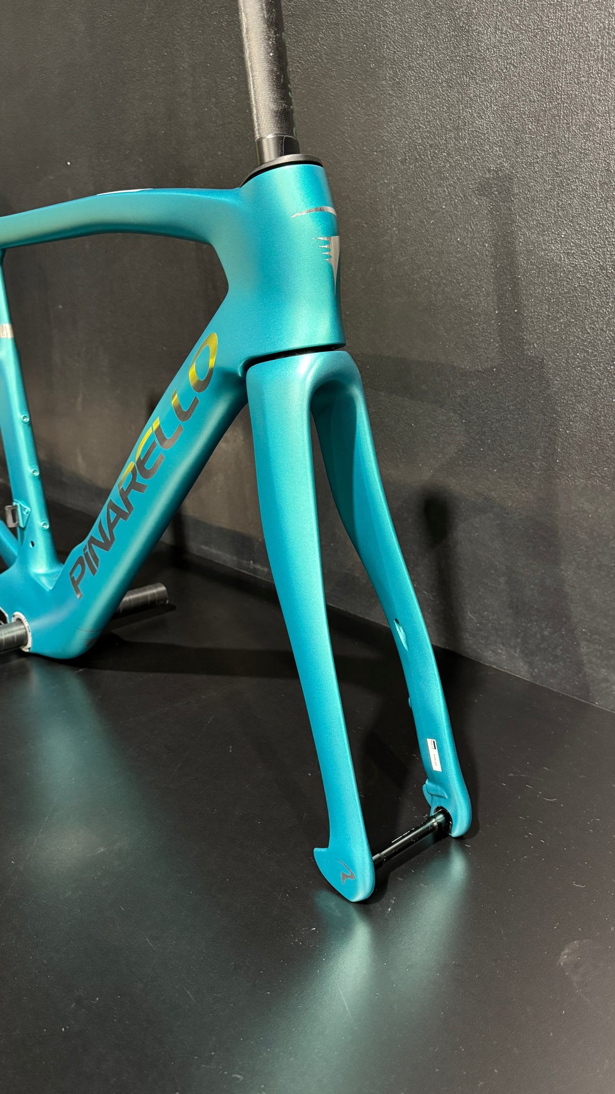 Kit Telaio Pinarello Dogma F Disc MyWay Mono Borealis Verde