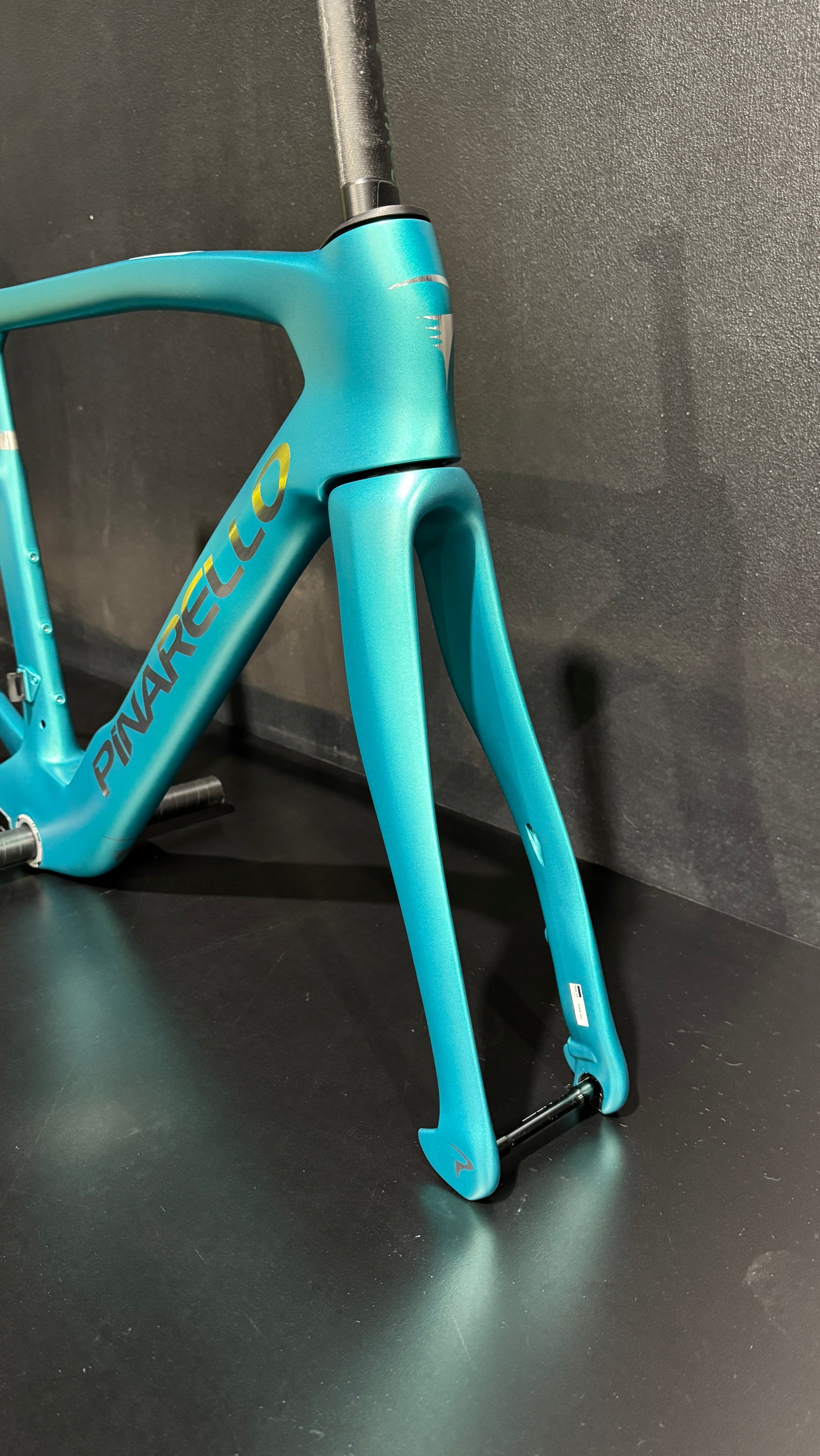 Pinarello Dogma F Disc MyWay Mono Borealis Grün Rahmen Kit