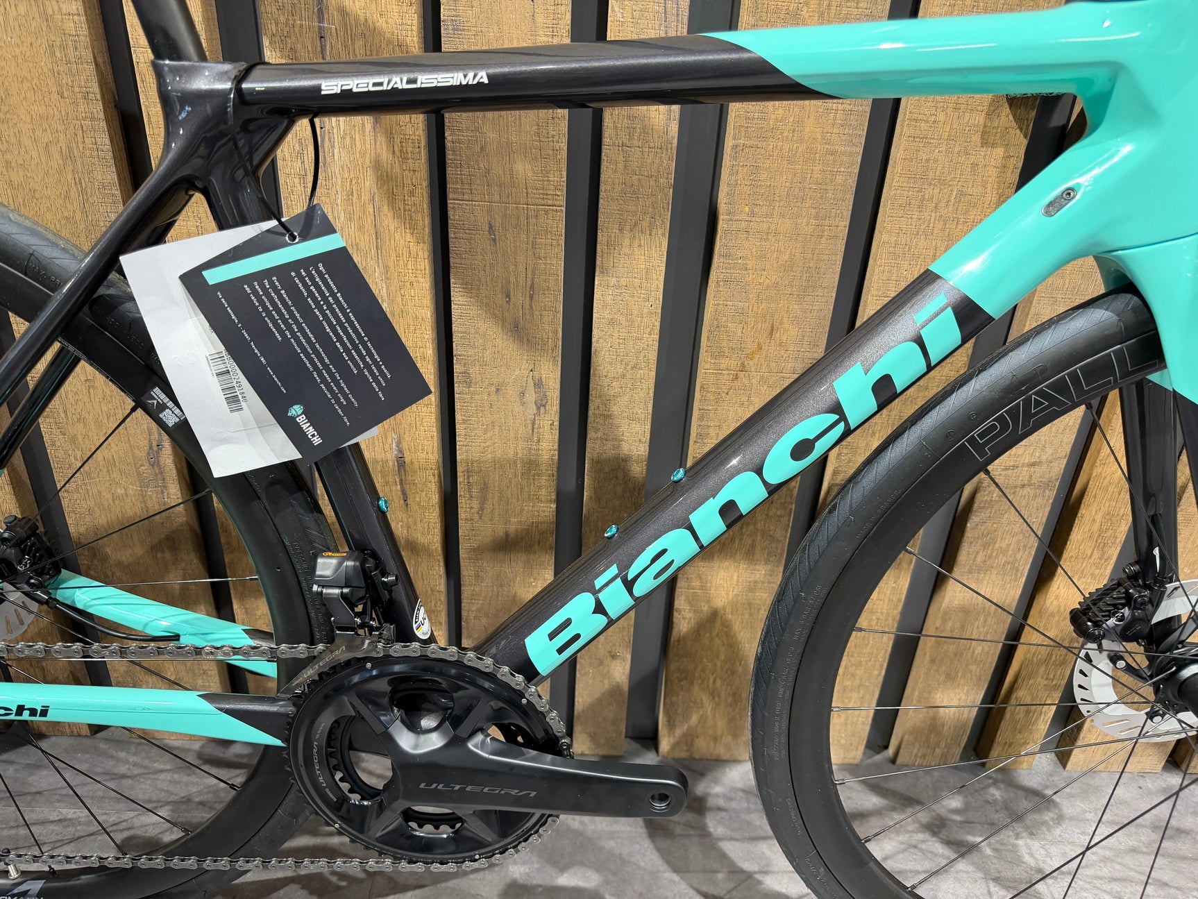 BIANCHI SPECIALISSIMA CV ULTEGRA Di2 12V RUOTE VELOMANN Tg. 53 - Demo