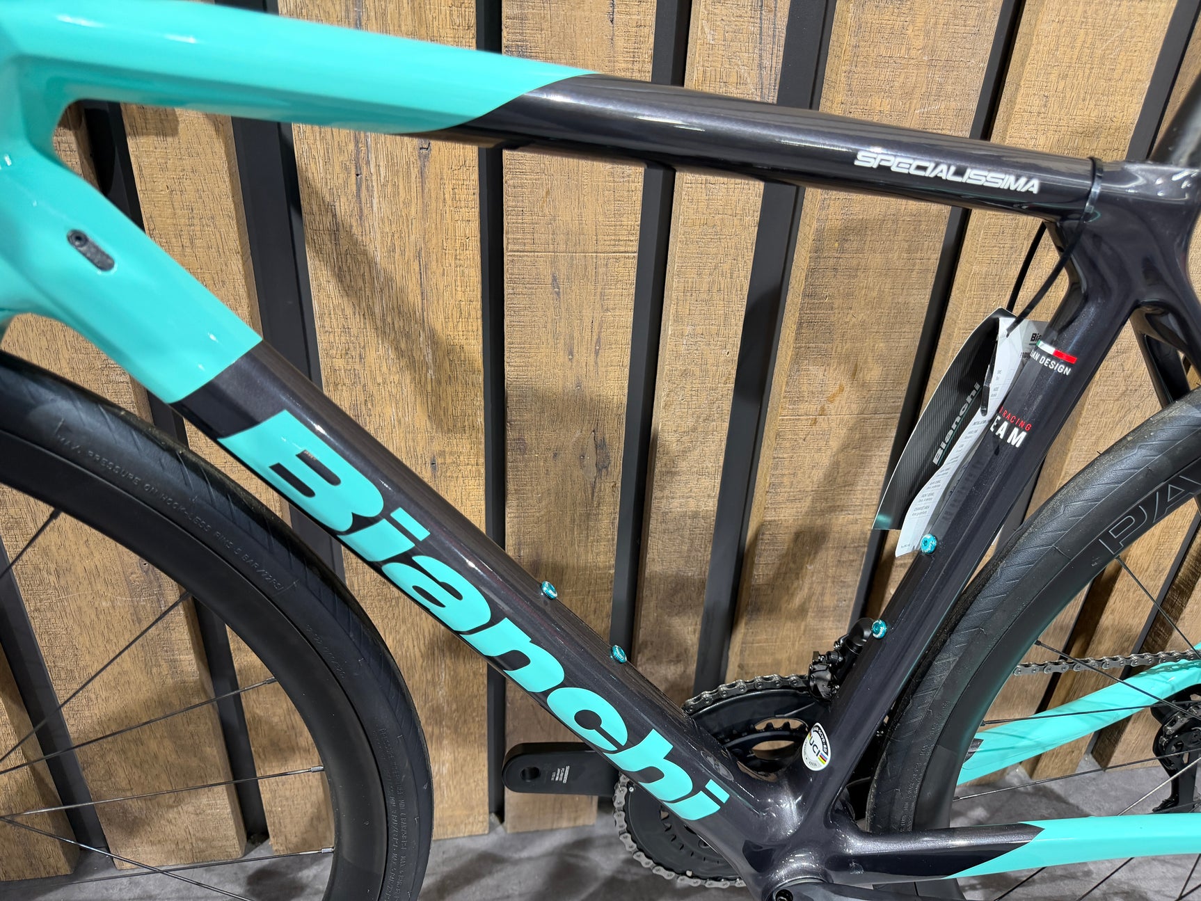 BIANCHI SPECIALISSIMA CV ULTEGRA Di2 12V RUOTE VELOMANN Tg. 53 - Demo