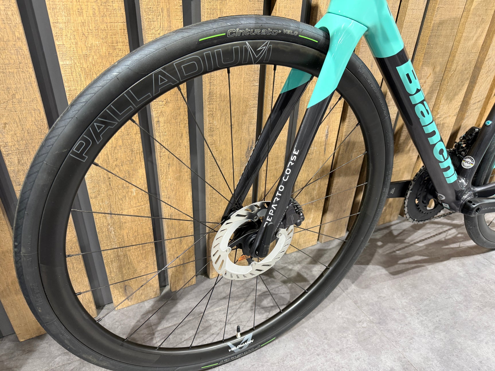 BIANCHI SPECIALISSIMA CV ULTEGRA Di2 12V RUOTE VELOMANN Tg. 53 - Demo