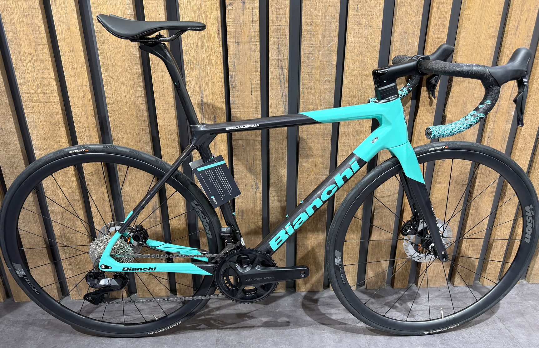 BIANCHI SPECIALISSIMA CV ULTEGRA Di2 12V RUOTE VISION Tg. 53  - Demo