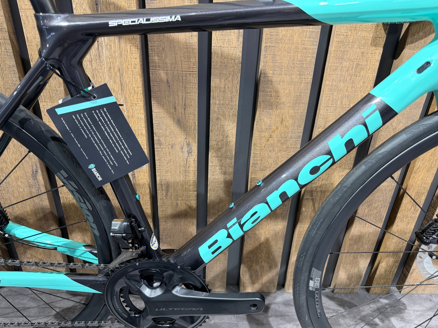 BIANCHI SPECIALISSIMA CV ULTEGRA Di2 12V RUOTE VISION Tg. 53  - Demo