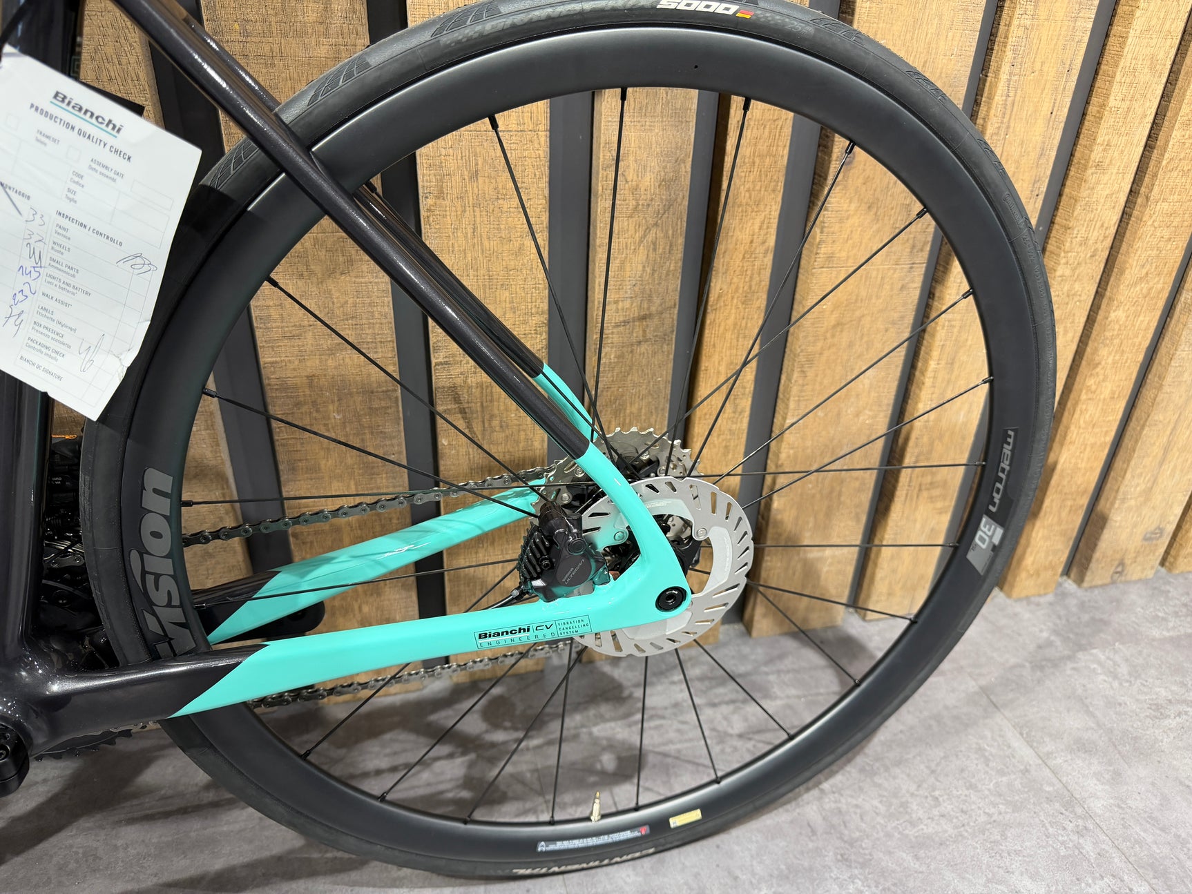 BIANCHI SPECIALISSIMA CV ULTEGRA Di2 12V RUOTE VISION Tg. 53  - Demo