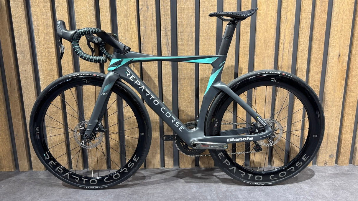 Bianchi Oltre RC Campagnolo SuperRecord EPS Tg.53 - Demo