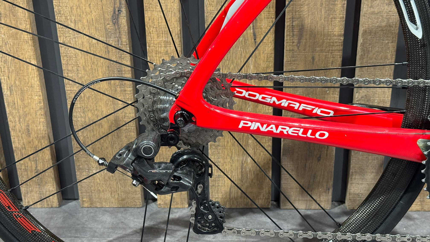 Pinarello Dogma F10 Campagnolo Super Record 12v Größe 55 - Usato