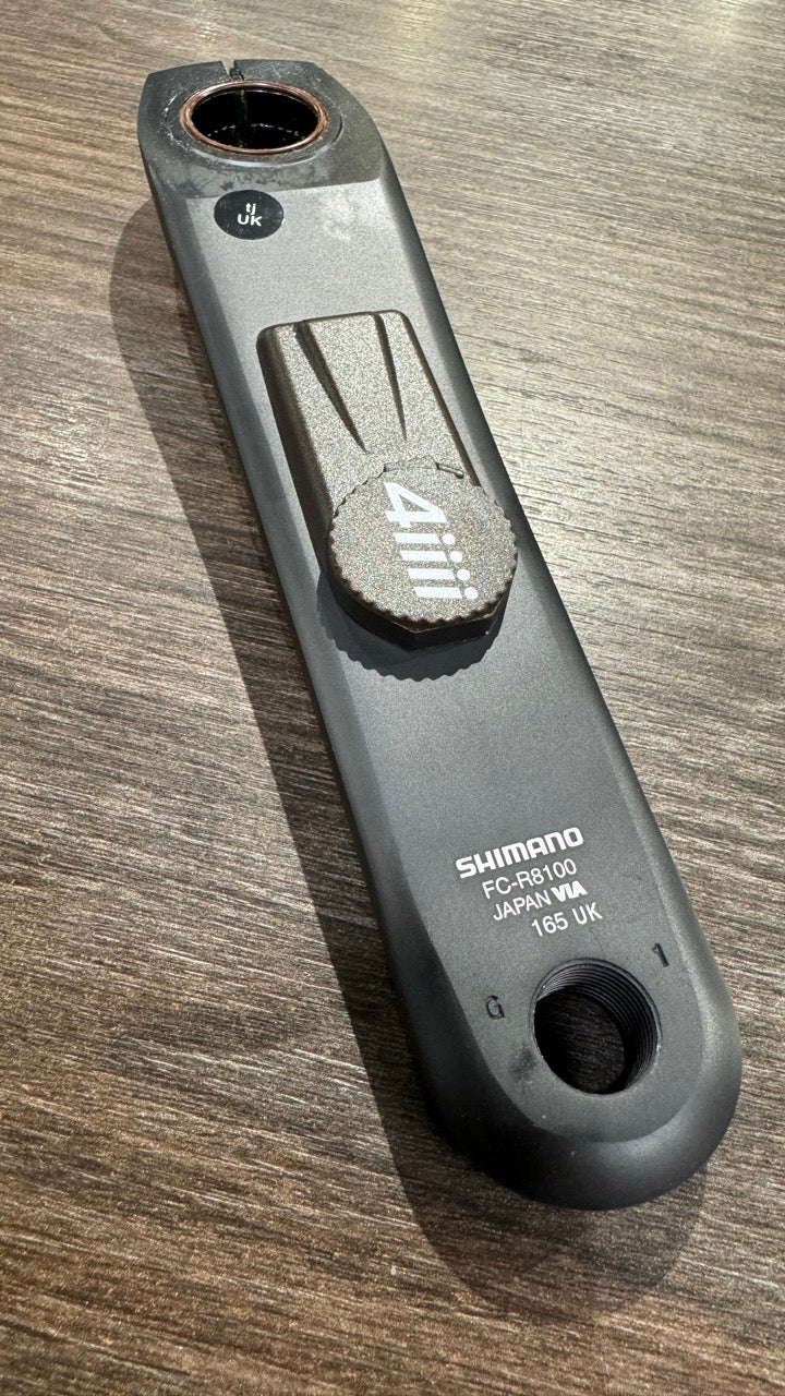 POWER METER 4iiii- Ultegra 12v 165mm Crank Arm - 2nd Hand