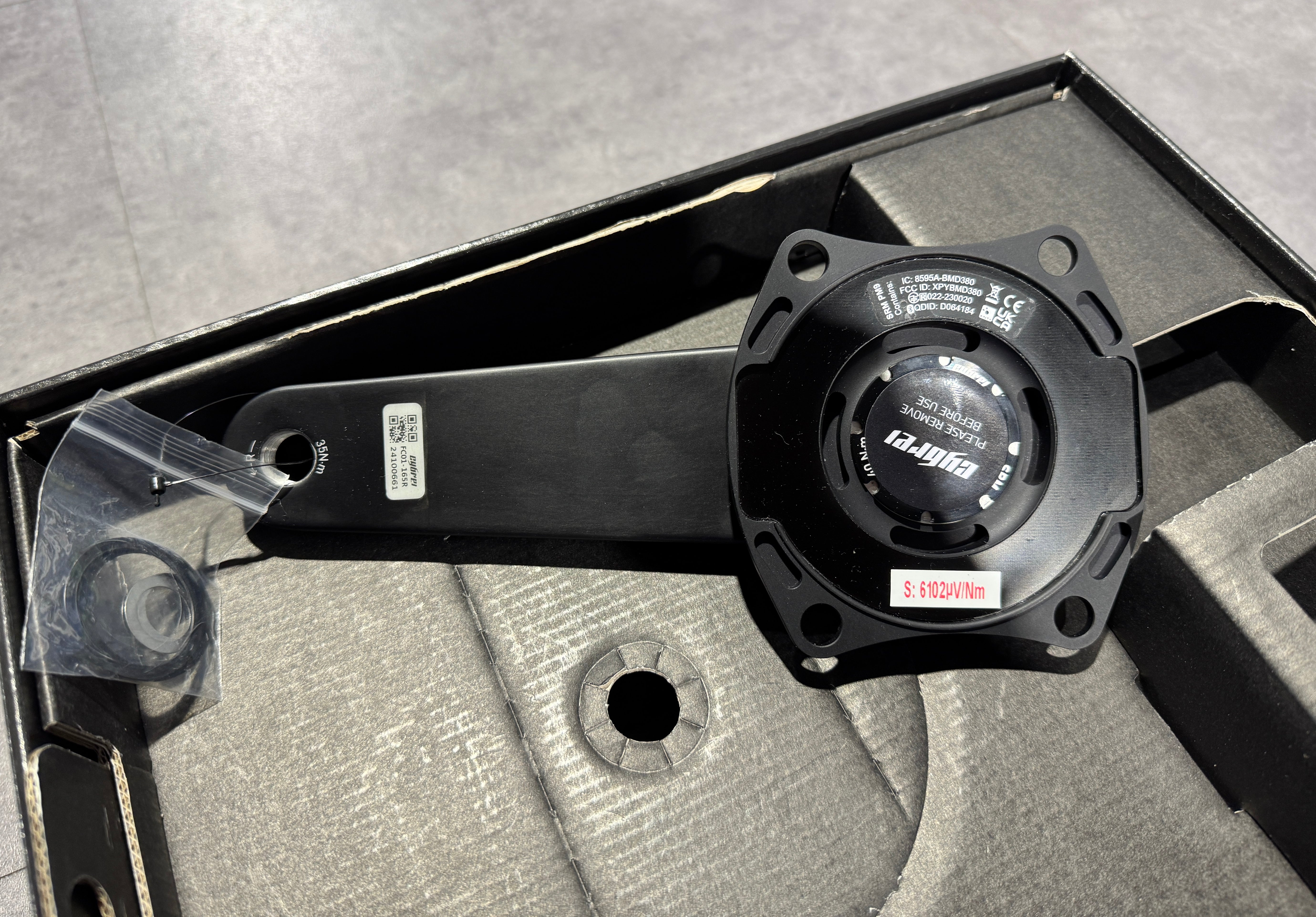 SRM PM9 CYBREI Power Meter Crankset – Cicli Drigani s.r.l.