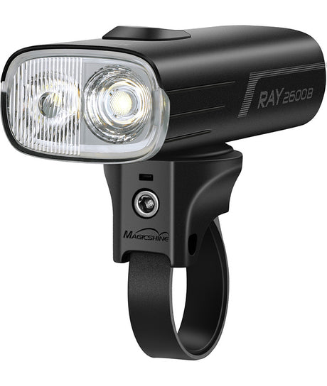 FANALINO ANTERIORE A LED BIANCO RAY 2600B USB-C CON TELECOMANDO