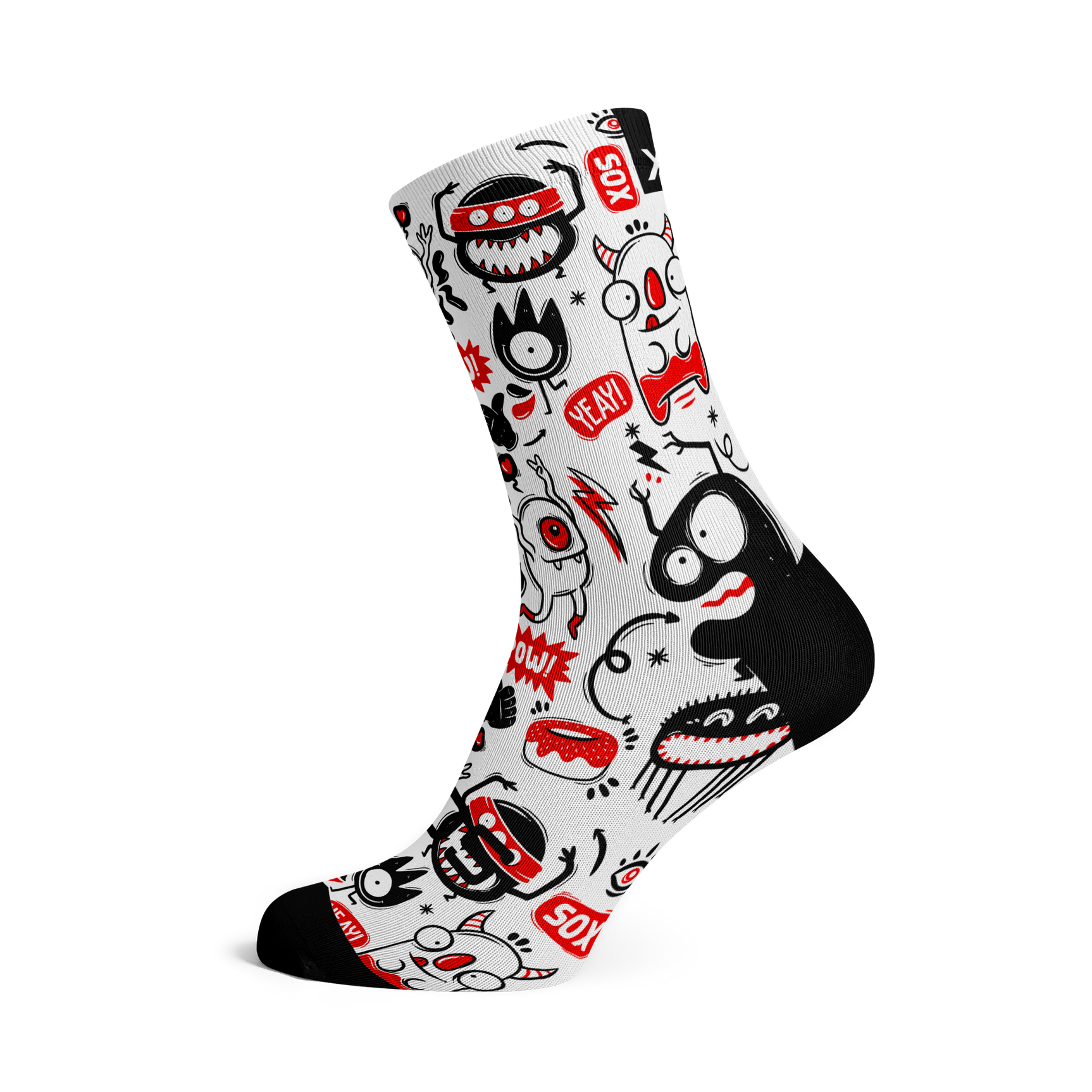 SOX FOOTWEAR MONSTER SOCKS