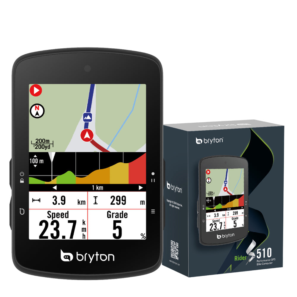 CYCLING COMPUTER GPS BRYTON RIDER S510E