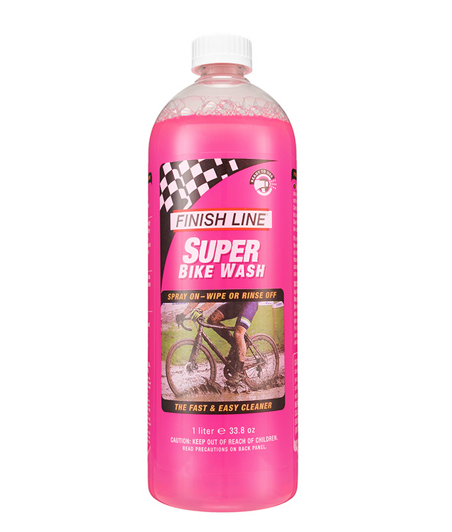 Super Bike Wash Finish Line