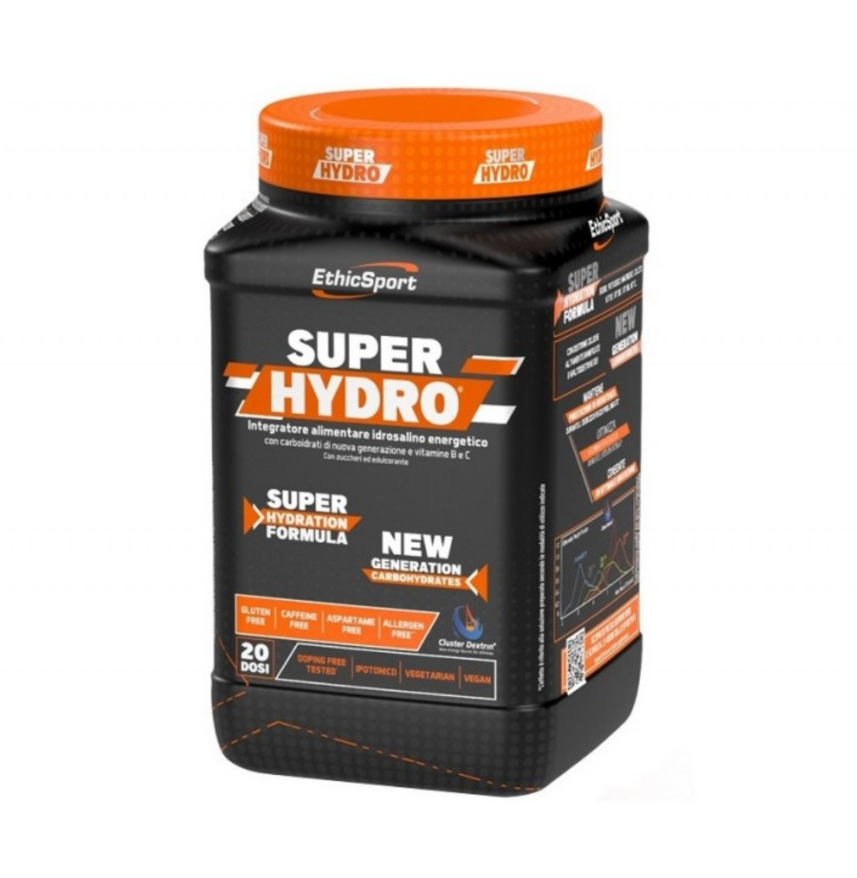 BOX INTEGRATORI ETHIC SPORT SUPER HYDRO GUSTO LIMONE