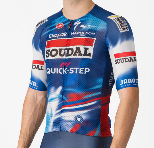 MAGLIA CASTELLI CLIMBER'S A/C SOUDAL QUICK STEP 25