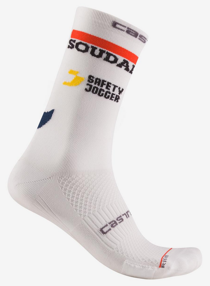 CALZE CASTELLI ROSSO C.PRO 18 SOUDAL QUICK STEP 25