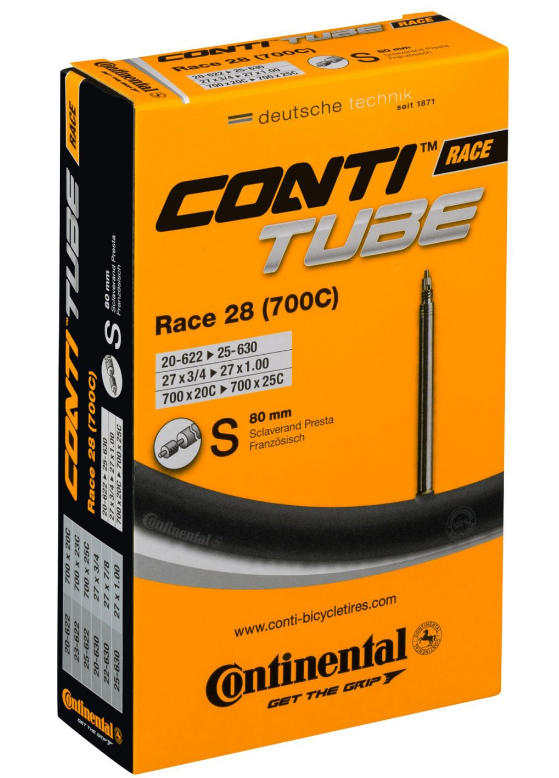 CAMERA D'ARIA CONTINENTAL RACE 28 VALVOLA PRESTA