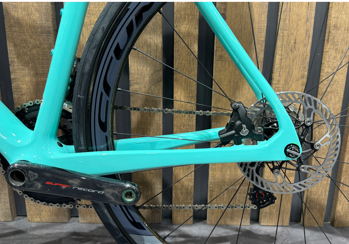 Bianchi Specialissima 2022 Campagnolo Super Record EPS 2x12sp  Fulcrum Wind 40 Usata